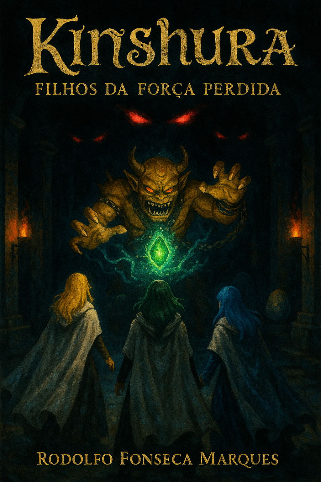 Capa de Kinshura: Filhos da Força Perdida