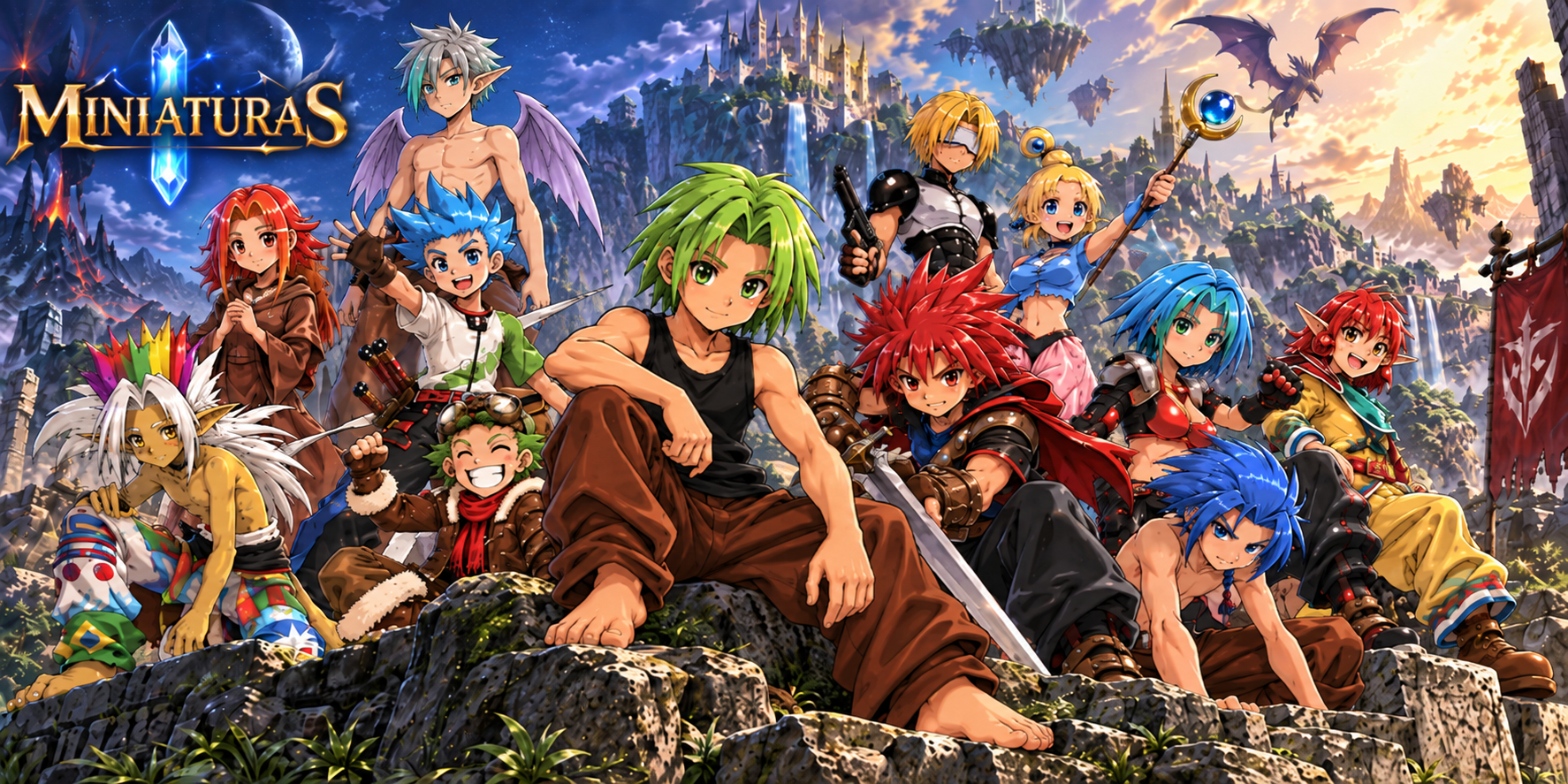Galeria de personagens de Kinshura